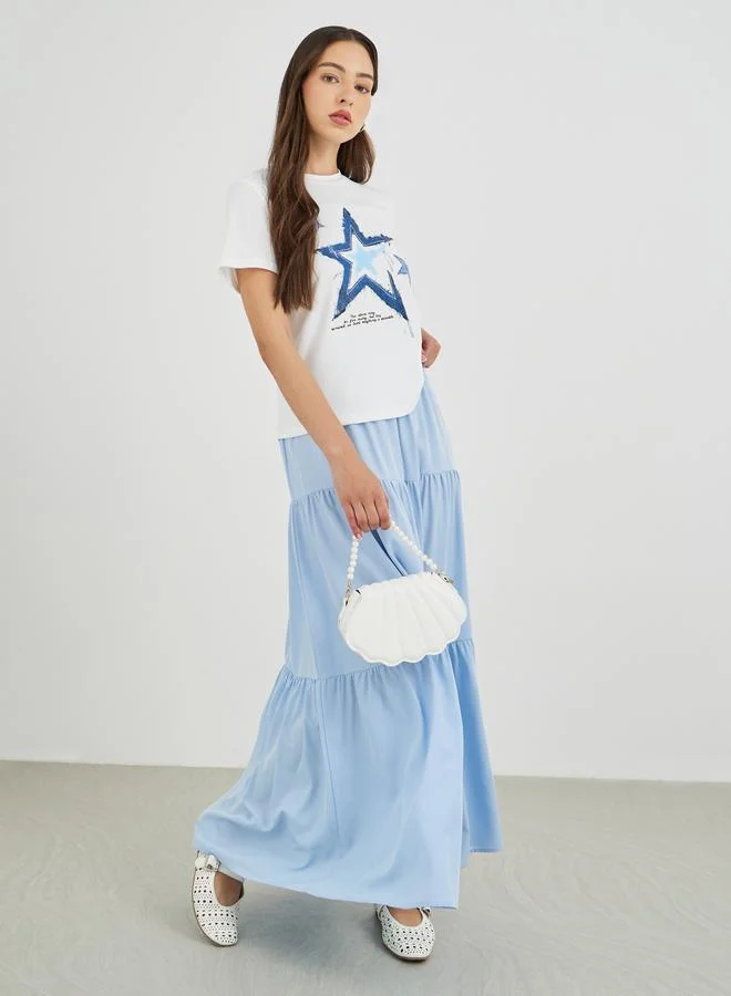 Take Two Take Two Graphic Print Short Sleeve T-Shirt