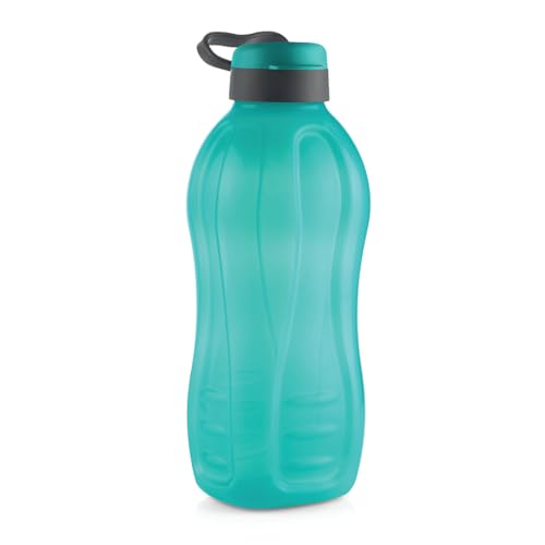 SOPL-OLIVEWARE Oliveware Jumbo 2 Litre Water Bottle, 100% Leak Proof, Bpa Free Premium Bottle, For Home & Office Sturdy With Holder, Pack Of 1 - Blue - Plastic - Image 1