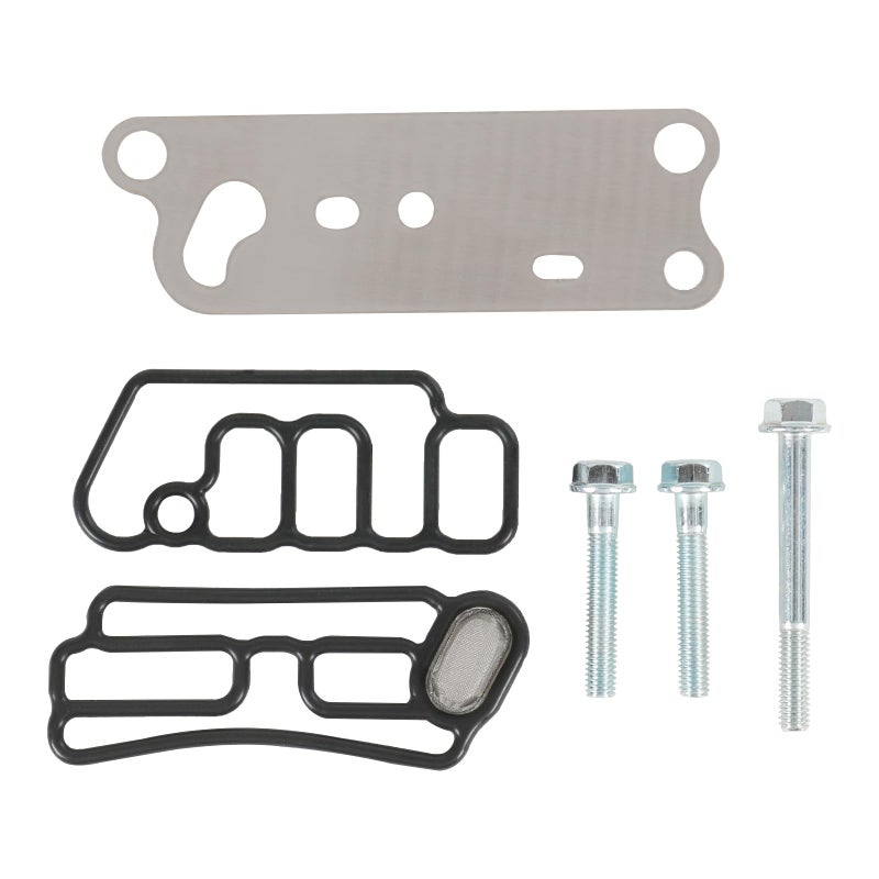 RALZAOTO 918-056GS VTEC Solenoid Gasket Filter Kit Compatible with Acura RDX Honda Accord Crosstour Odyssey Pilot 3.5L 2008-2016 Cylinder Head VVT Solenoid Spool Valve Gasket - Image 1