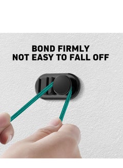 Excefore Car Dashboard Hook Holder for Key, Car Storage Clip, Multi Storage Hook, for Charging Cable, Data Cable,Earphone Cable,Bag and Mask, Phone Cord Organizer Stick on Dashboard, Hanging Hooks, Holder  - Image 4