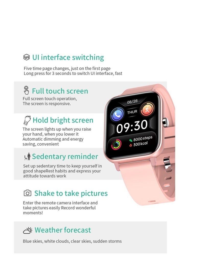 AROAQ H10 Waterproof Bluetooth Smart Watch with Fitness and Health Tracking - Image 2