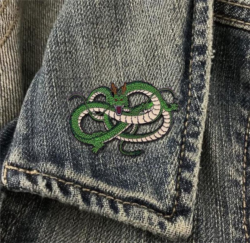 KAWADU Summoning Dragon Enamel Pin Japanese Anime Badge Horror Animal Dragon Brooch Clothes Bags Hat Accessories - Image 4