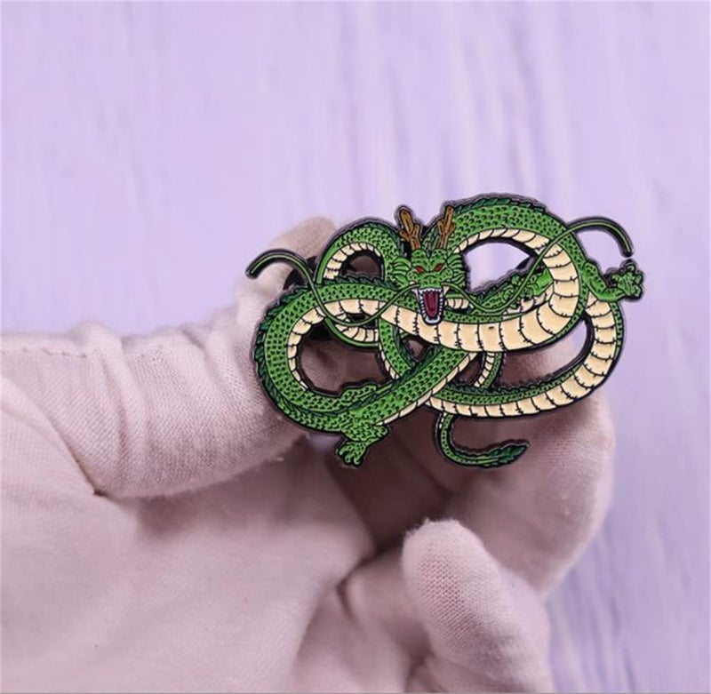 KAWADU Summoning Dragon Enamel Pin Japanese Anime Badge Horror Animal Dragon Brooch Clothes Bags Hat Accessories - Image 3