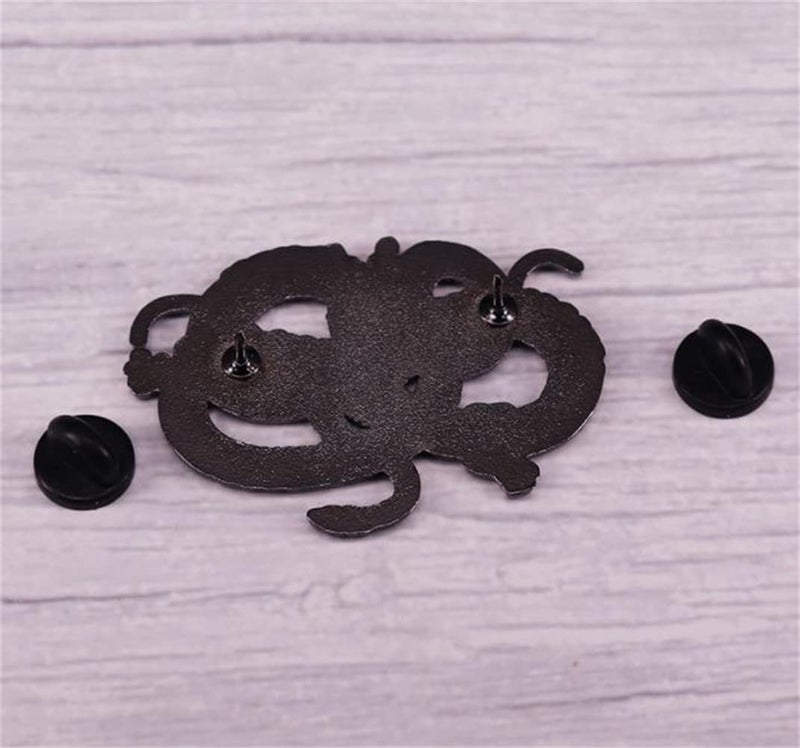 KAWADU Summoning Dragon Enamel Pin Japanese Anime Badge Horror Animal Dragon Brooch Clothes Bags Hat Accessories - Image 2