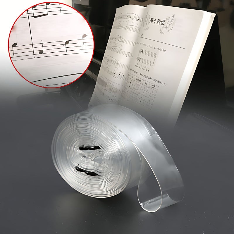 Piano Music Page Strap 0.78in Wide Flexible Easy to Use Almost Unnoticeable - Image 1