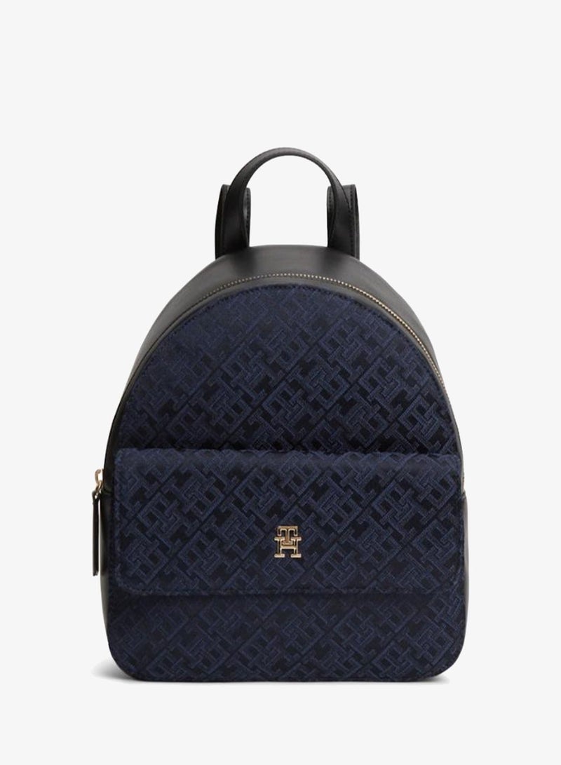 TOMMY HILFIGER TH Monogram Jacquard Backpack - Image 1