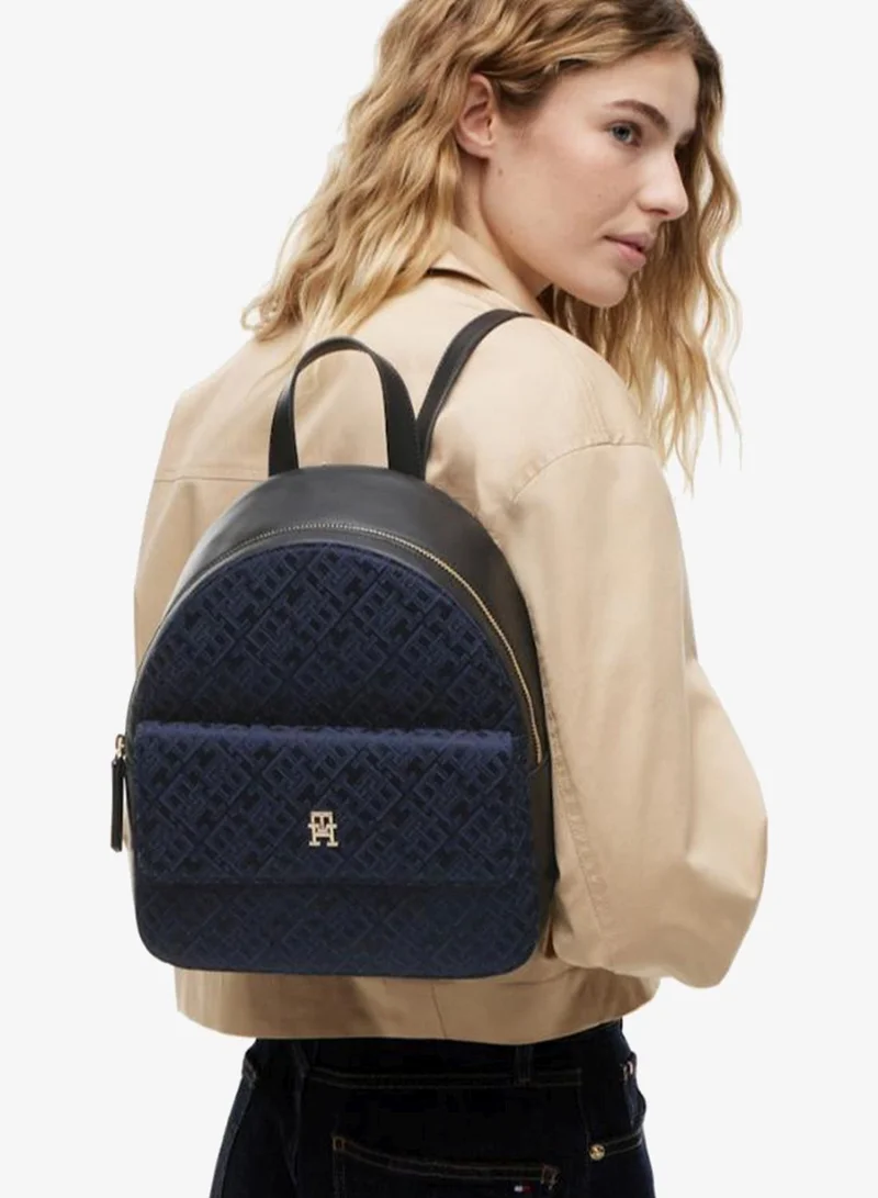 تومي هيلفيغر TH Monogram Jacquard Backpack
