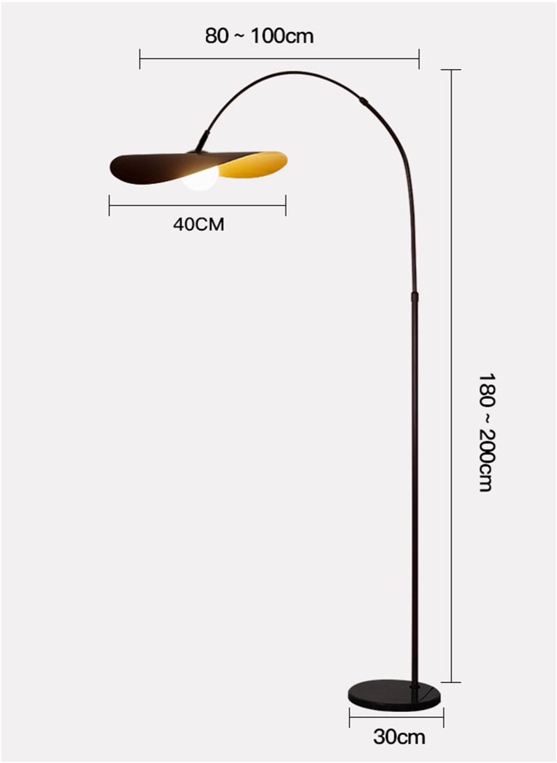 Onelight Floor Lamp for Living Room Fishing Lamp, Sofa, Bedroom, Study, 3-Color Light Adjustment, 180° Adjustable Lampshade, Foot Switch  - Image 5