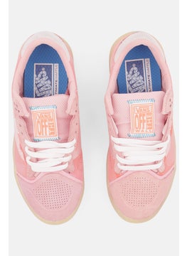 VANS Kids Girl Evdnt Ultimatewaf Lace Up Casual Shoes, Pink Combo  - Image 4