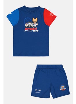 PUMA Puma x BMW Motorsport Toddlers Boy 2 Piece Outdoor T-Shirt And Shorts, Multicolor  - Image 1
