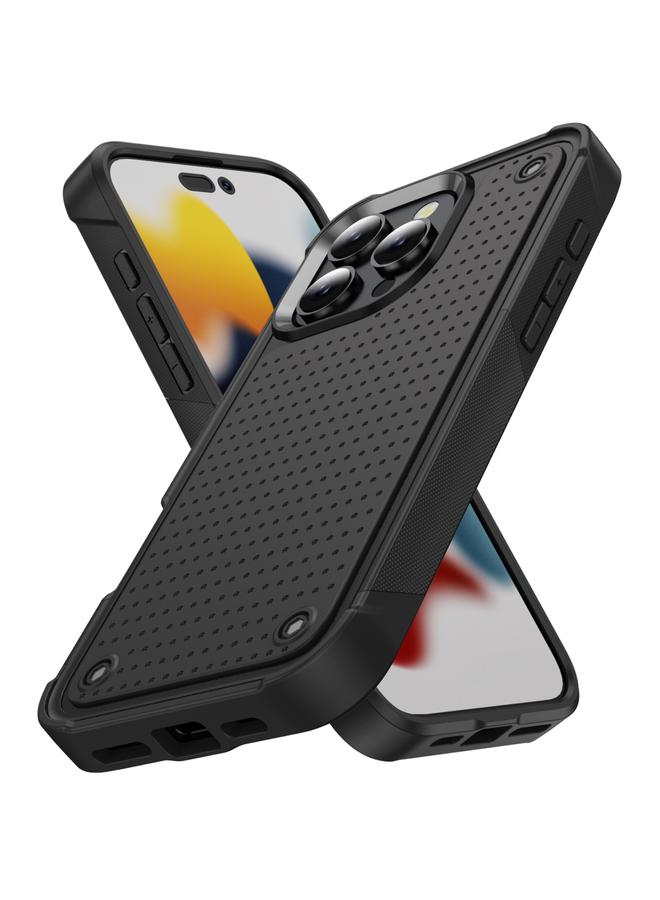 اس-توب جراب لهاتف iPhone 16 Pro Max مصنوع من مادة PC + TPU وغطاء حماية مقاوم للصدمات - Image 1