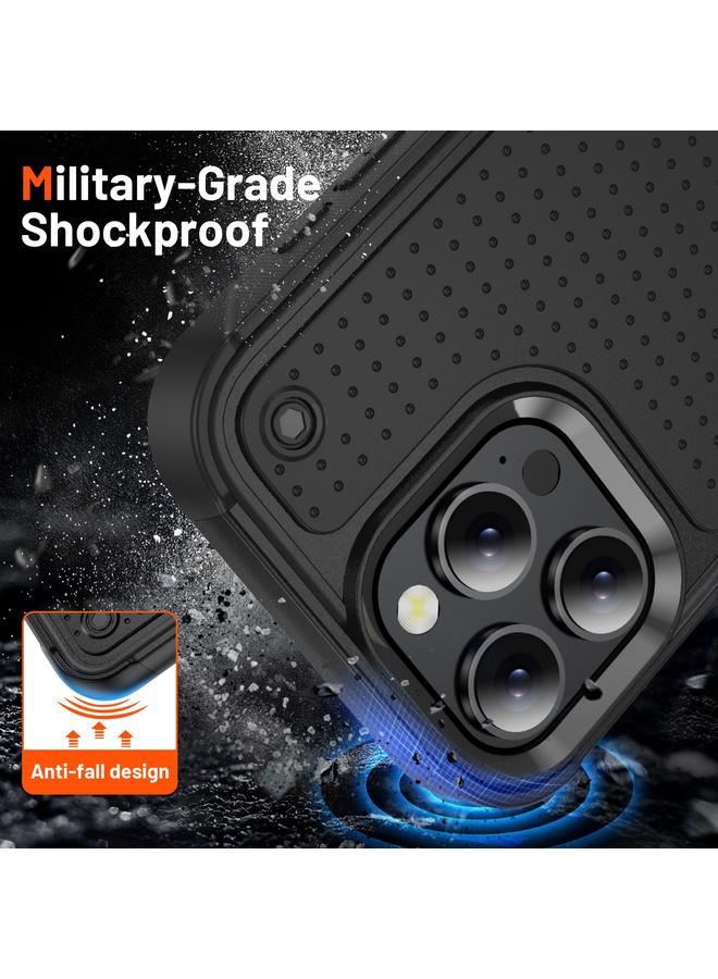 اس-توب جراب لهاتف iPhone 16 Pro Max مصنوع من مادة PC + TPU وغطاء حماية مقاوم للصدمات - Image 5