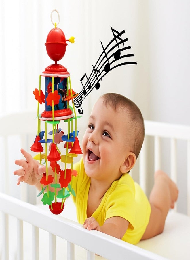 ADTOO Merry Go Round Baby Musical jhoomer Toys with Hanging Jhoomer Rattle Kids Toy. - Image 1