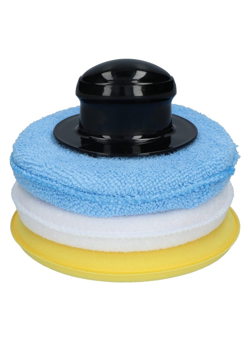 Agc Waxing Sponge Set Wiping Sponge Wax Sponge Polishing Sponge AGC WSP023 - Image 2