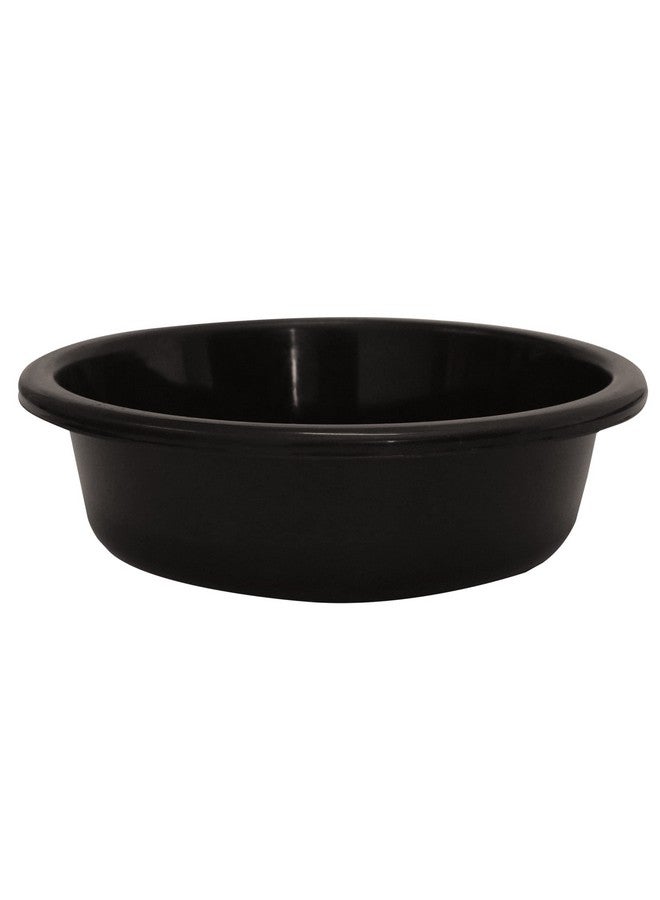 Kuber Industries Kuber Industries Multiuses Unbreakable Plastic Knead Dough Basket/Basin Bowl For Home & Kitchen 6 Ltr (Black)  - Image 2
