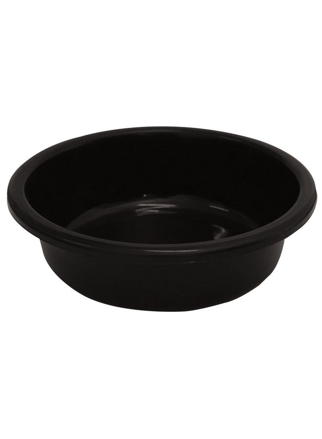 Kuber Industries Kuber Industries Multiuses Unbreakable Plastic Knead Dough Basket/Basin Bowl For Home & Kitchen 6 Ltr (Black)  - Image 1
