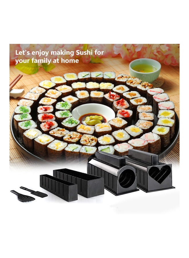 إسكدنيا مجموعة قوالب صنع السوشي أسود 21.00 x 8.00 x 21.00سم - Image 4