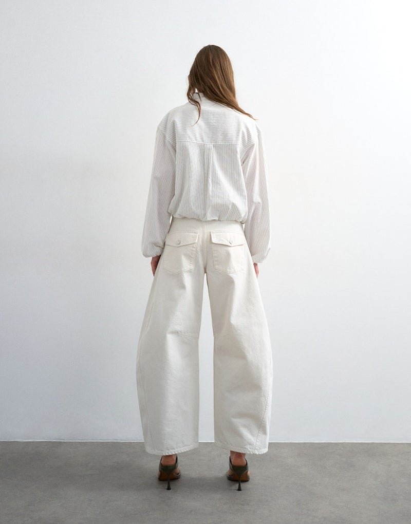 TOPSHOP Denim Barrel Mr Jeans - Image 2