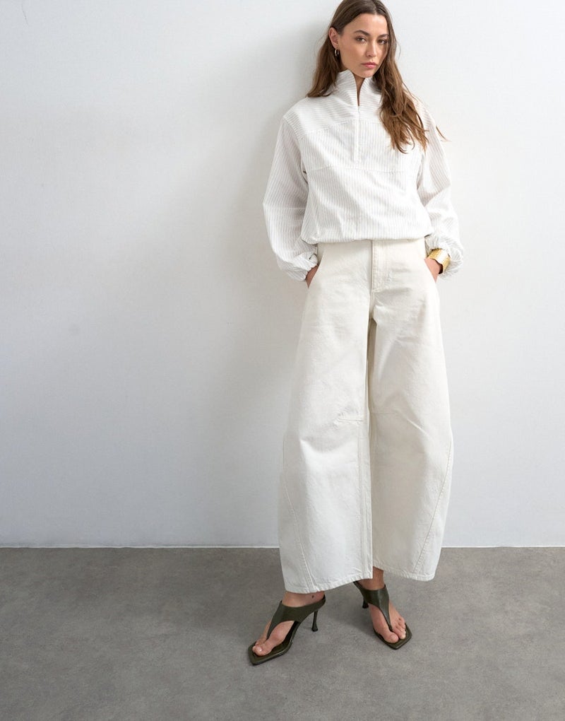 TOPSHOP Denim Barrel Mr Jeans - Image 4