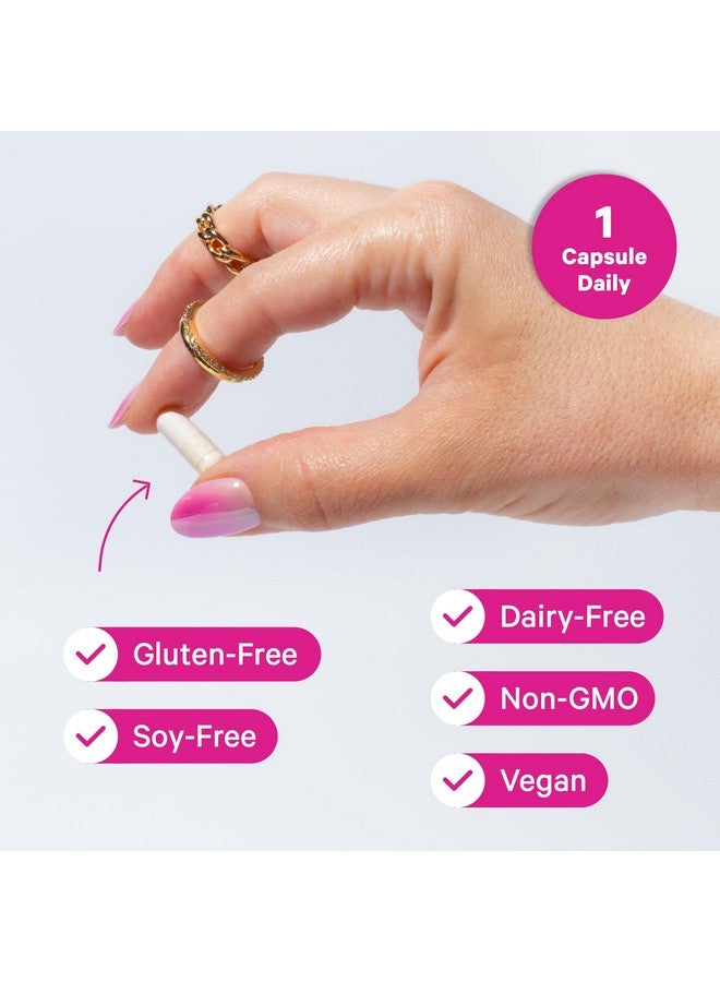 بينك ستروك بروبيوتيك بينك ستورك للنساء لصحة المهبل - 50 مليار وحدة تشكيل مستعمرة، توازن درجة الحموضة، صحة المسالك البولية، صحة البكتيريا المعوية والمناعة، صحة الجهاز الهضمي - رائحة مهبلية + ميكروبيوم صحي - 5 سلالات - 30 كبسولة - Image 3