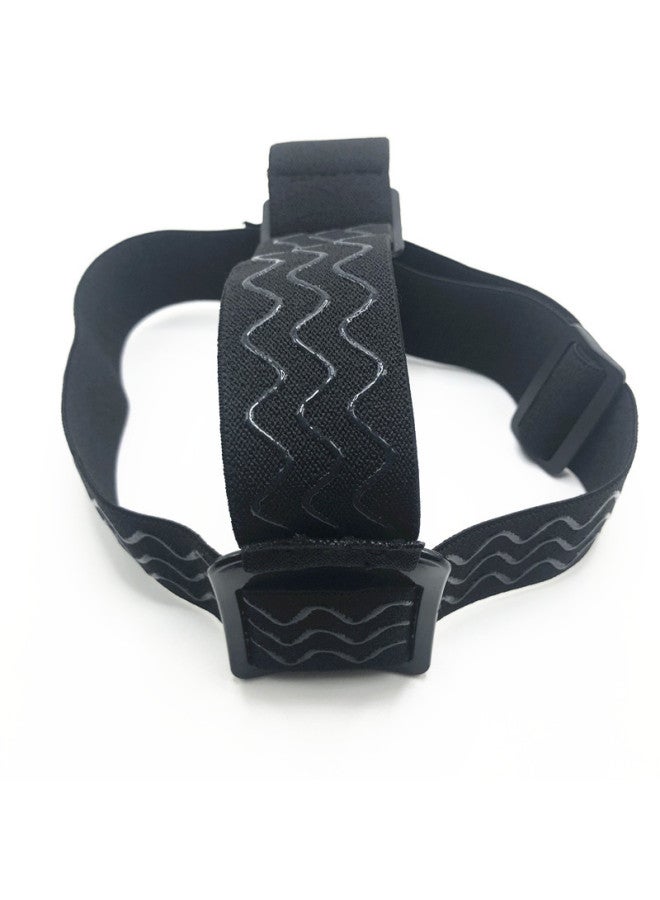 Generic Gopro9 Accessories Three Rubber Headband Dajiang Sports Camera Three Wave Fixed Headband Non-slip A Headwear-Color:Black  - Image 4