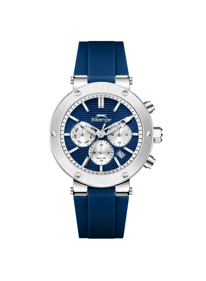 سلازنجر ساعة رجالية متعددة الوظائف من السيليكون ٤٢ مم