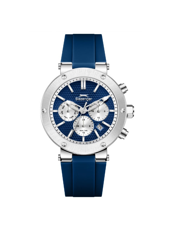 سلازنجر ساعة رجالية متعددة الوظائف من السيليكون ٤٢ مم - Image 1
