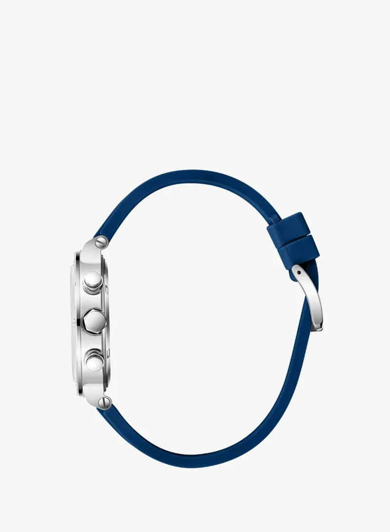 Slazenger Dark Blue Men's Silicone Multifunction Watch SL.9.2564.2.03 - 42 mm for Men | Best Price UAE