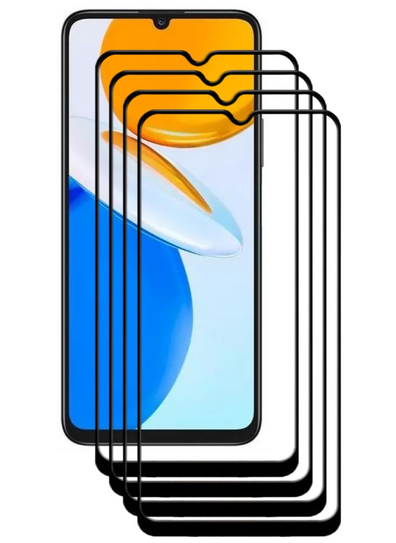 ACLIX 4 Pieces Antistatic ESD Dustproof Premium Quality High Definition Tempered Glass Screen Protector Designed For Honor X7 - Image 1