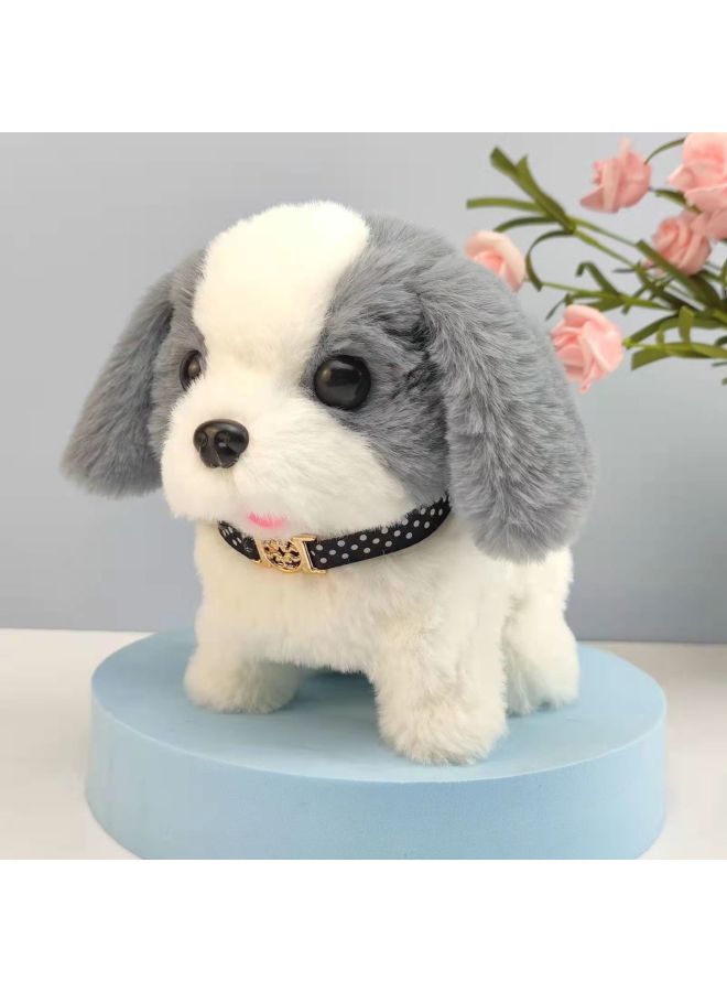 Plush Electric Puppy Children's Toy Simulation Husky Dog Can Walk And Call Voice Baby Boys And Girls Ann-Color:Golden Retriever ♢-Specifications:+♢  - Image 2