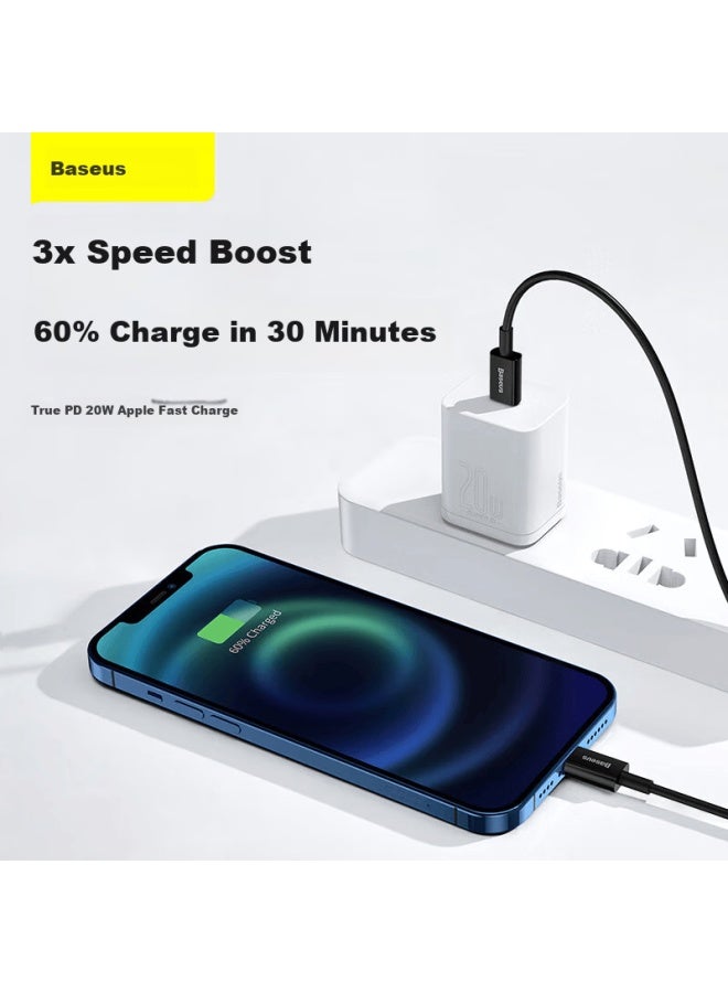 Baseus Car Phone Charger And ette Lighter, Super Fast Charging, Dual Ports, Compatible With Apple 16, Huawei, Xiaomi, Pd Apple Data Cable Set - Image 4