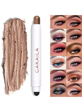 Cream Eye Shadow Stick Waterproof Cream Eyeshadow Pen Rotatable Creamy Eye Shadow Pencil Crayon Matte And Shimmer Eyeshadow Makeup Stick With Sponge Smudger (04Cocoa Shimmer) - pzsku/ZF402A1B9ED13545DB20CZ/45/_/1694504552/d6cd9cd7-bc20-4dd5-a7ae-03ad625b3d2e