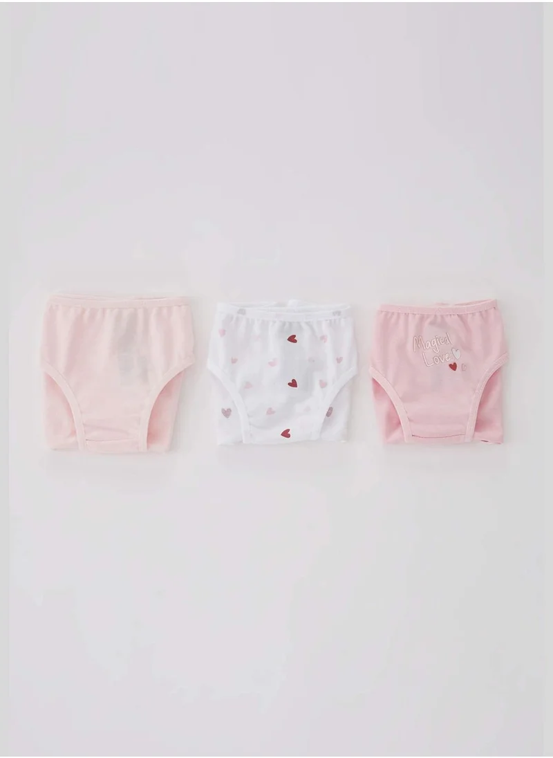 DeFacto 3 Pack Girl Slip