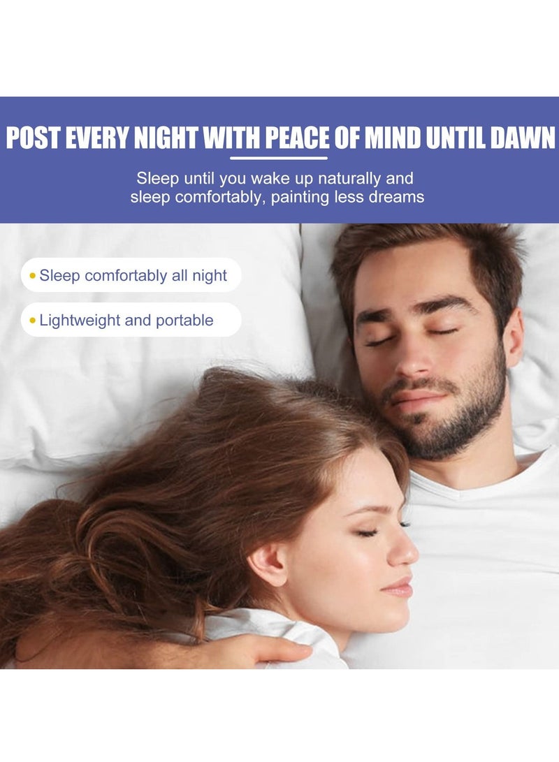 Sleep Patches, Natural Aid Patch - Upgraded Deep Patches for Adults Soft Breathable Women Men, Relieve Insomnia, Skin-Friendly, Irritability, Anxiety Improve (2box) - Image 3