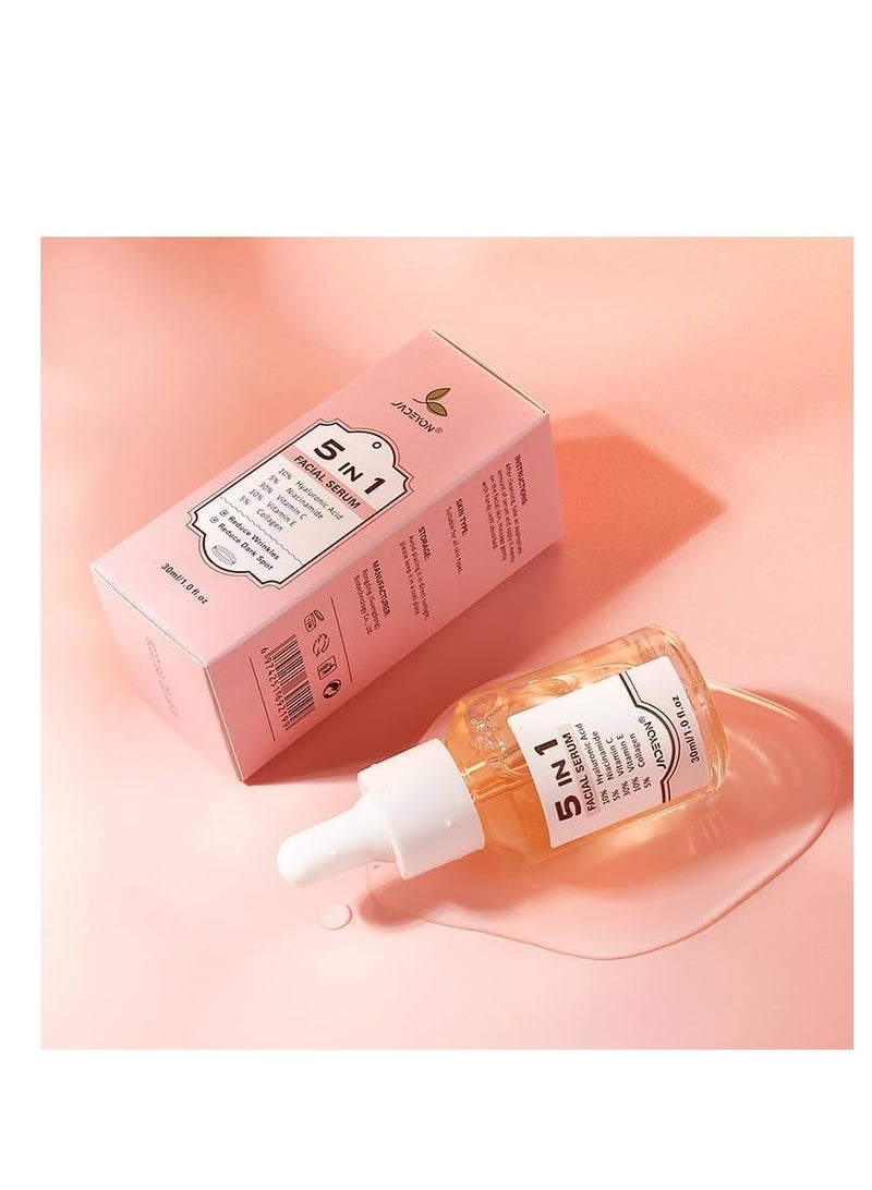 Generic JADEYON Serum and Facial Oil with Hyaluronic Acid Serum Niacinamide Anti Aging Hydrating Face Skin Care Vitamin E Vitamin C Facial Oil for Facial daily care - Image 3