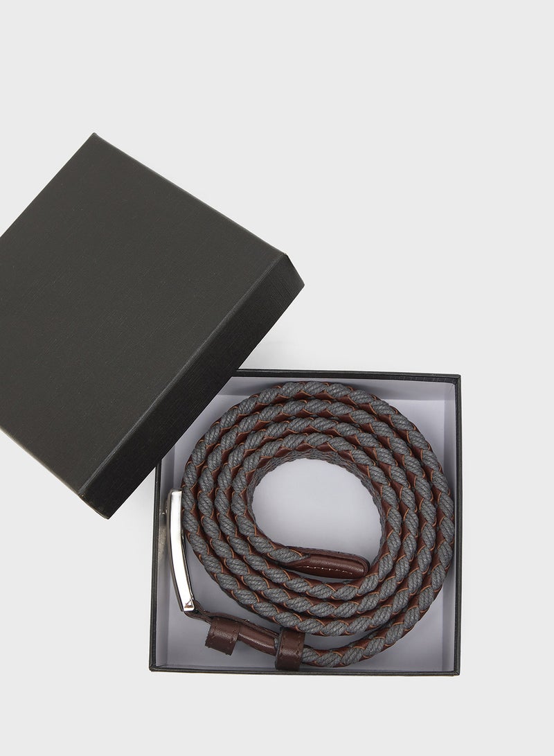 Seventy Five Weaved Free Size Casual Belt  - Image 3