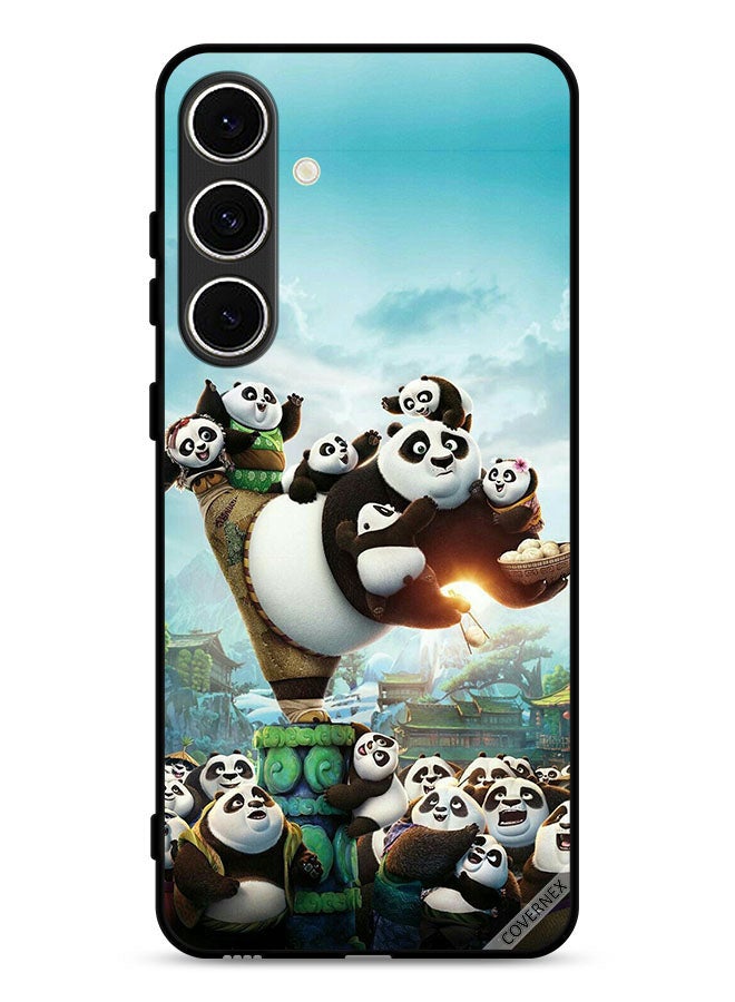 Covernex Samsung Galaxy A56 5G Protective Case Cover Panda & Babies - Image 1