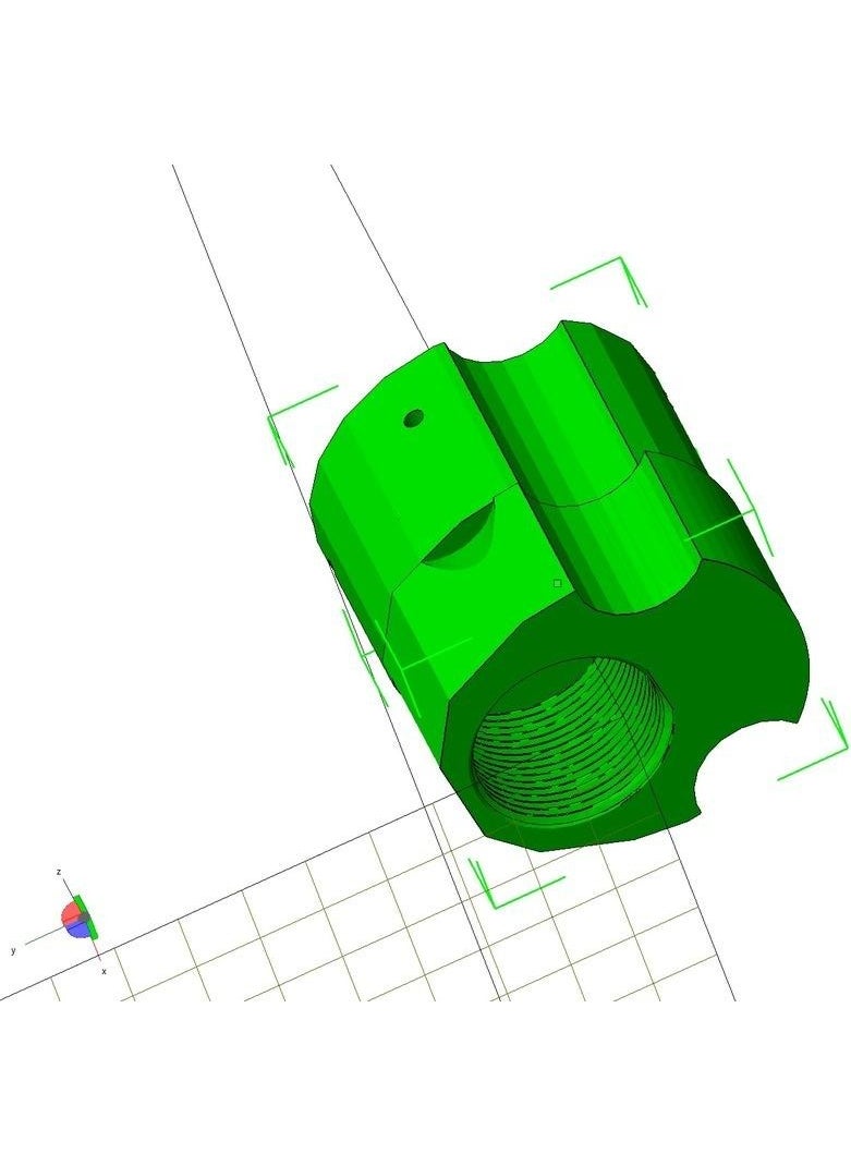 Epm3d - Tippmann Gryphon Fx Stock Adapter Plastic Apparatus - Image 1