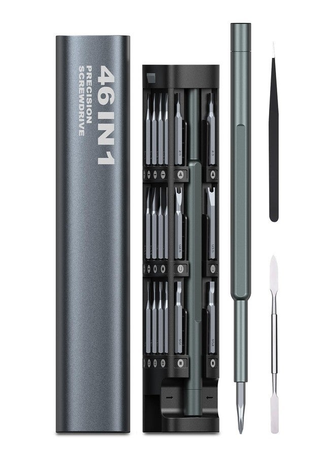 ORIA Precision Screwdriver Set, 46 in 1 Magnetic Screwdriver Set with 42 Bits, Magnetic Storage Case, Electronics Repair Tool Kit for Phone, Laptop, Watch, Eyeglasses - Image 1