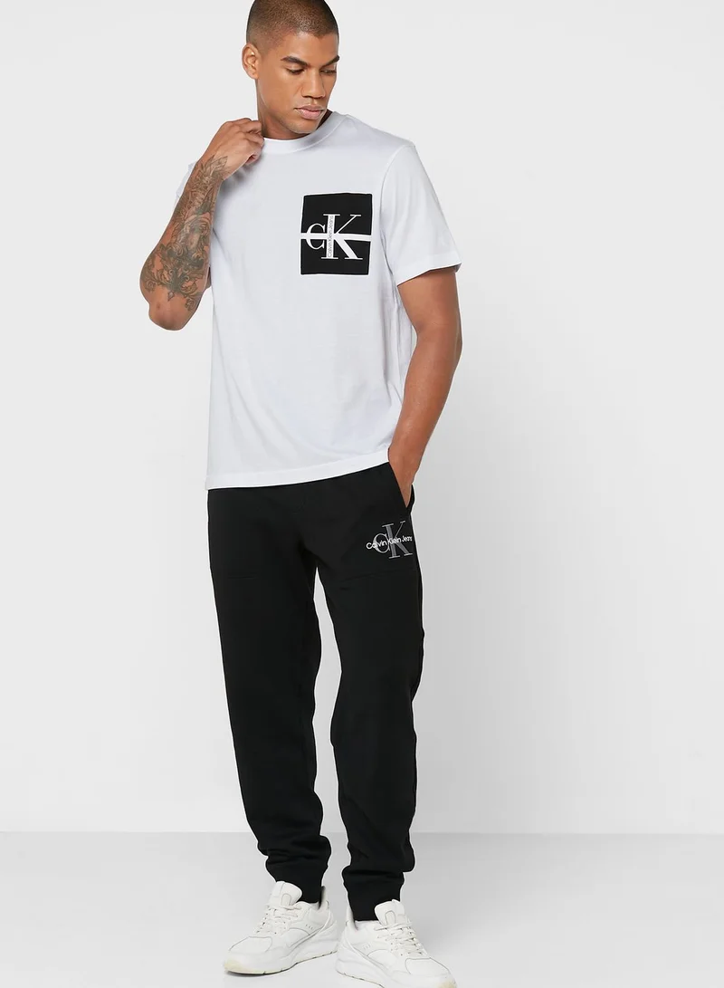 Calvin Klein Jeans Colour Block Crew Neck T-Shirt