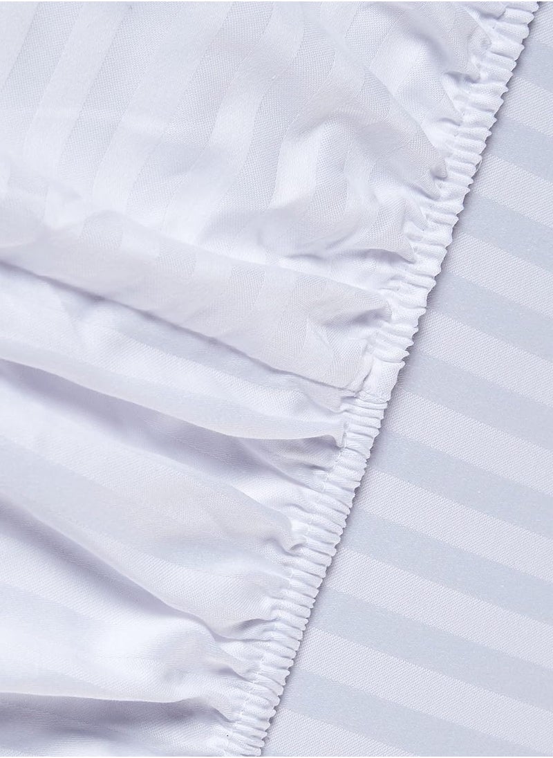 Generic bedding Zone 100% microfiber fitted bed sheet single 100x200+20cm  - Image 2
