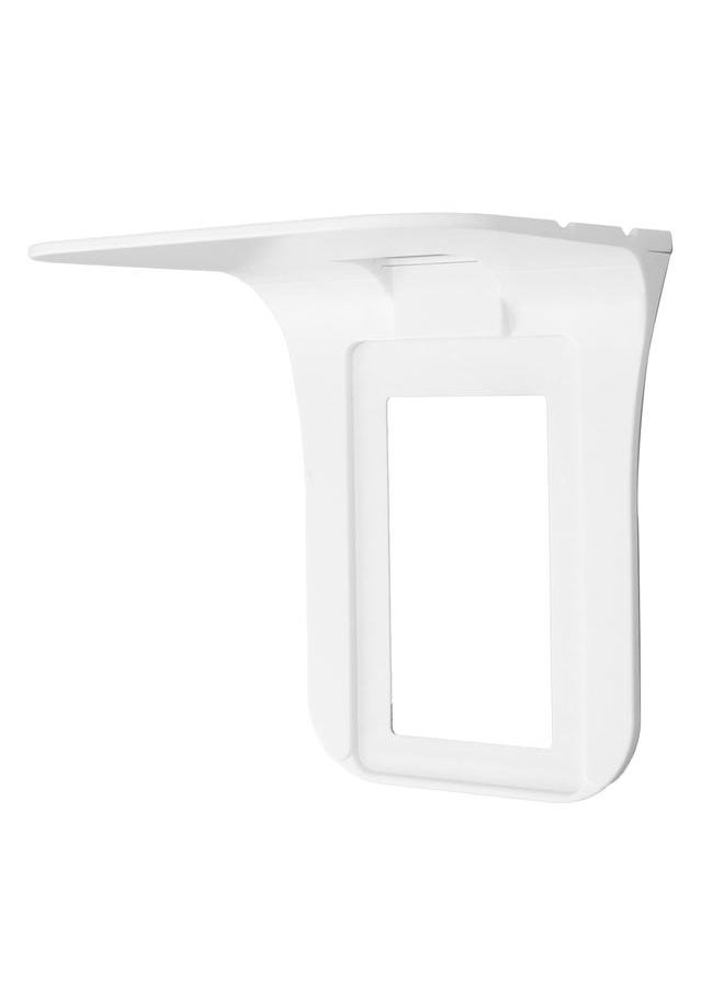 Thoraya Wall Mounted Outlet Shelf ABS Hole Design Simple Power Charger Shelf Phone Charging Holder  - Image 3