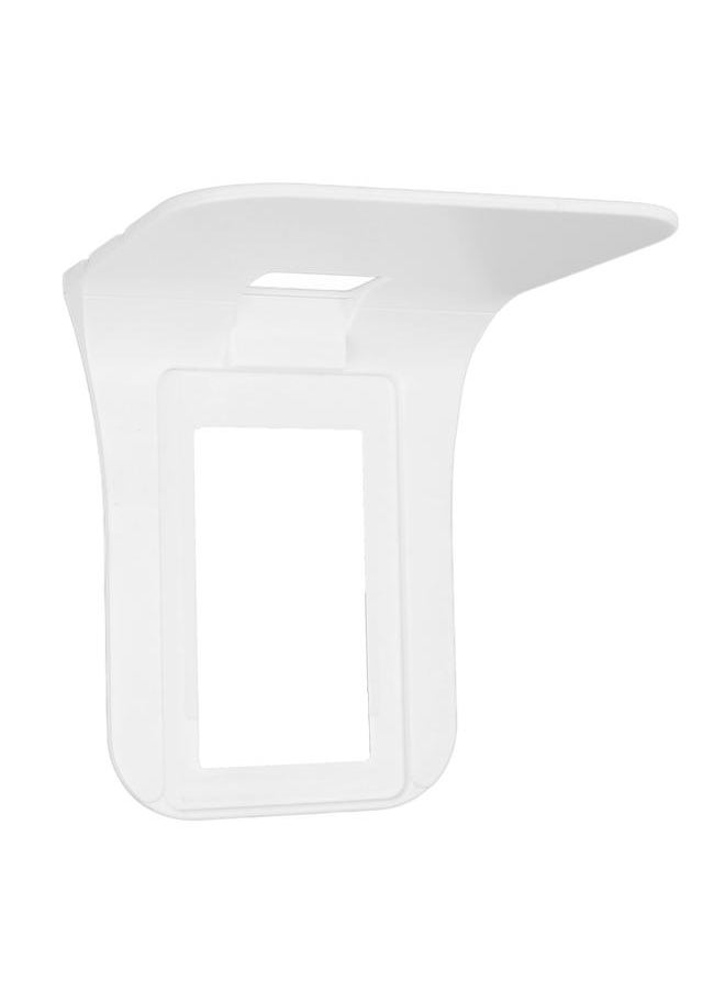 Thoraya Wall Mounted Outlet Shelf ABS Hole Design Simple Power Charger Shelf Phone Charging Holder  - Image 1