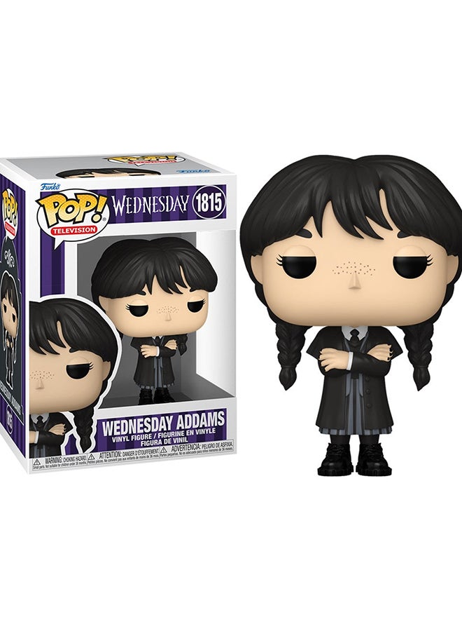 Funko Pop! Tv: Wednesday S2 - Wednesday Addams (Black Coat), Collectible Vinyl Figures - Gift Idea - Official Merchandise - Toys for Kids & Adults - Model Figure for Collectors and Display - Image 3