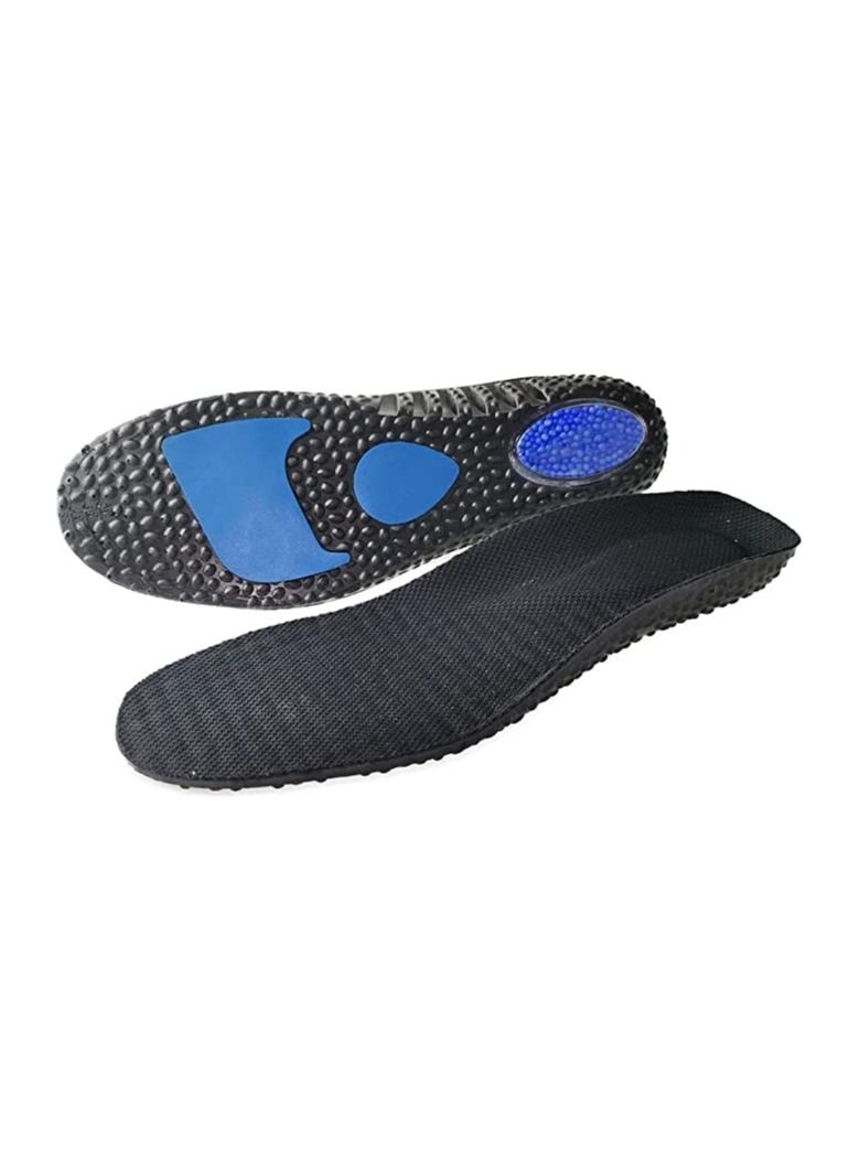 سيوسي نعل داخلي لتقويم العظام ، نعل داخلي مبطن بالفوم ، نعل داخلي رياضي ممتص للصدمات وجزيئات الفشار يسمح بمرور الهواء ، يمتص الصدمات ويخفف آلام القدم (النساء 8-10 / رجال 6.5-8.5) - Image 1