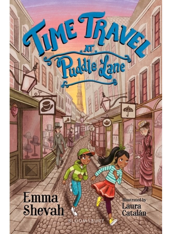 Time Travel at Puddle Lane A Bloomsbury Reader Dark Blue Book Band - Paperback