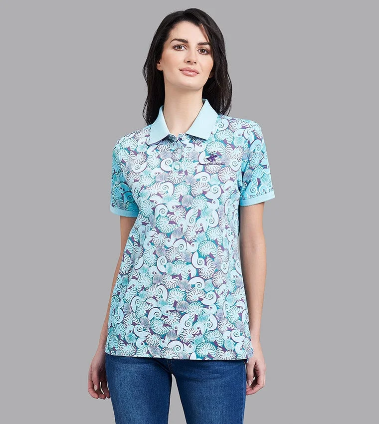 Beverly Hills Polo Club Short-sleeved polo collar T-shirt