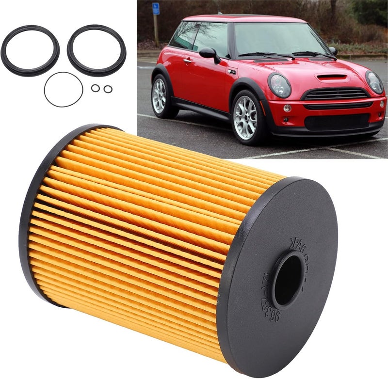woobles Fuel Filter Kit 11252754870 for Cooper R50 R52 R53 A898 2002‑2008 16146757196 Fuel Filter O Ring Kit Replacement - Image 5