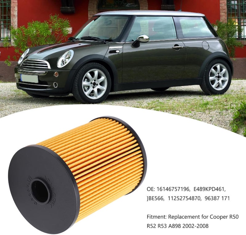 woobles Fuel Filter Kit 11252754870 for Cooper R50 R52 R53 A898 2002‑2008 16146757196 Fuel Filter O Ring Kit Replacement - Image 2