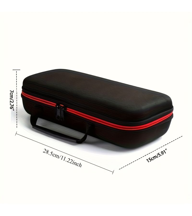 Wireless Microphone EVA Storage Bag 1 To 2 Shockproof Dustproof And Pressure Resistant Shell Hard Case With Mesh Bag Handheld Portable Double Microphone Travel Box - Image 5
